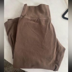 Brandy Melville cotton yoga pants one size